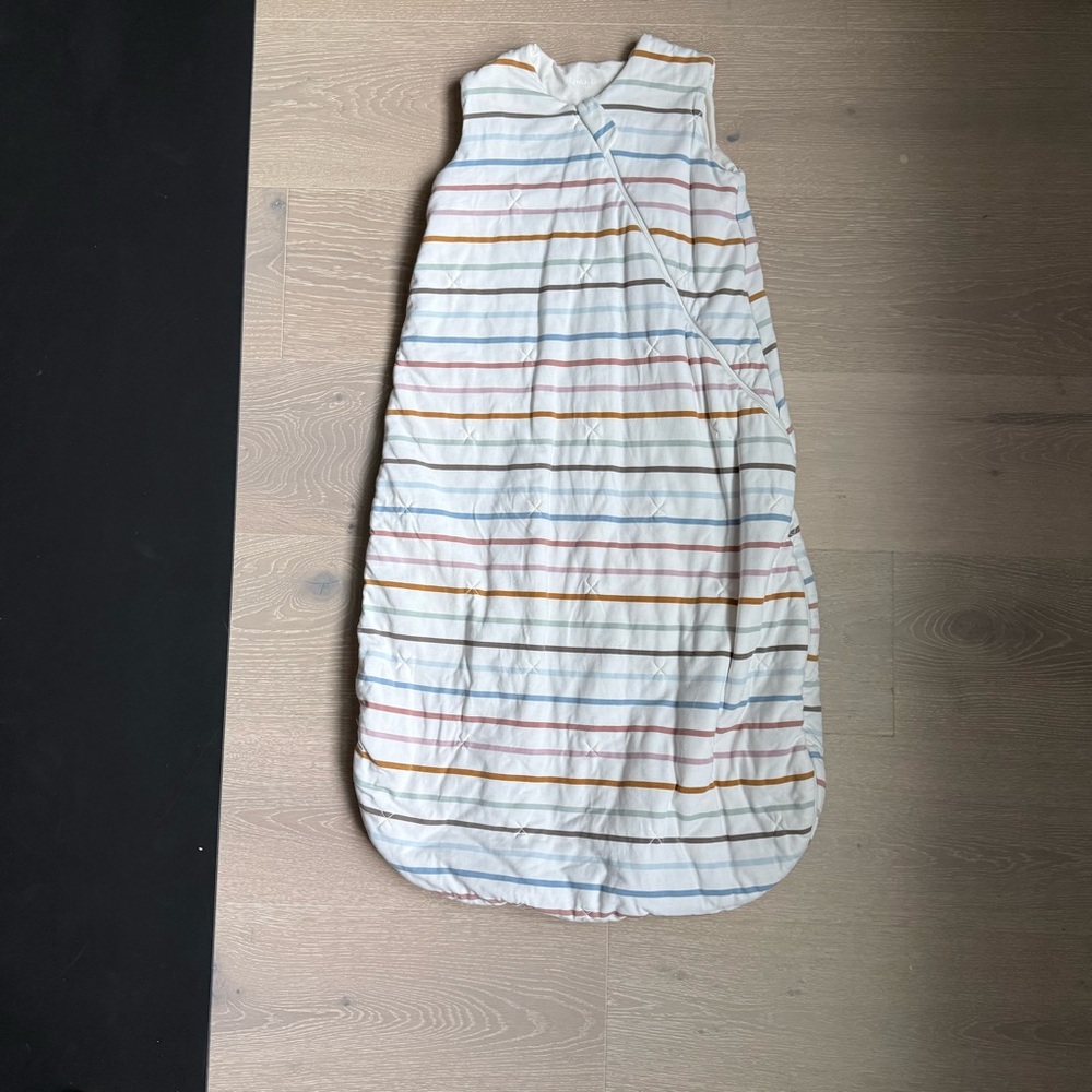 Loulou Lollipop Striped 6-18 Month Sleep Sack 2.5 tog pastel stripes